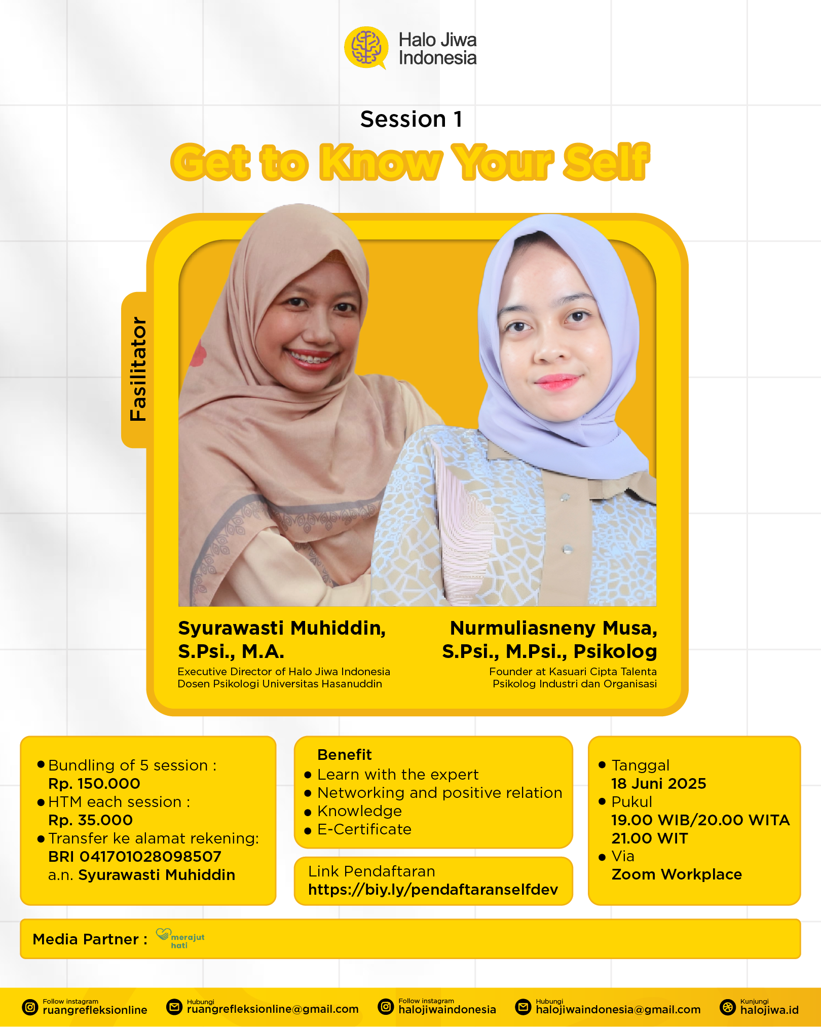 Self-Discovery Class - Session I
