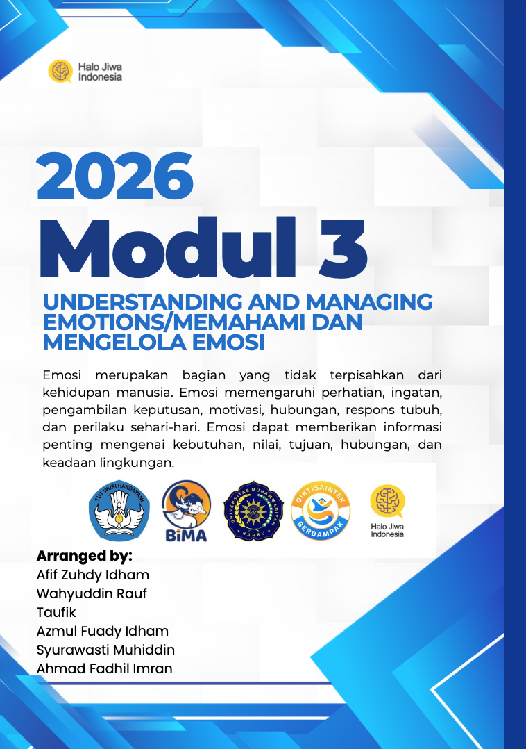 MODUL 3 UNDERSTANDING AND MANAGING EMOTIONS - MEMAHAMI DAN MENGELOLA EMOSI